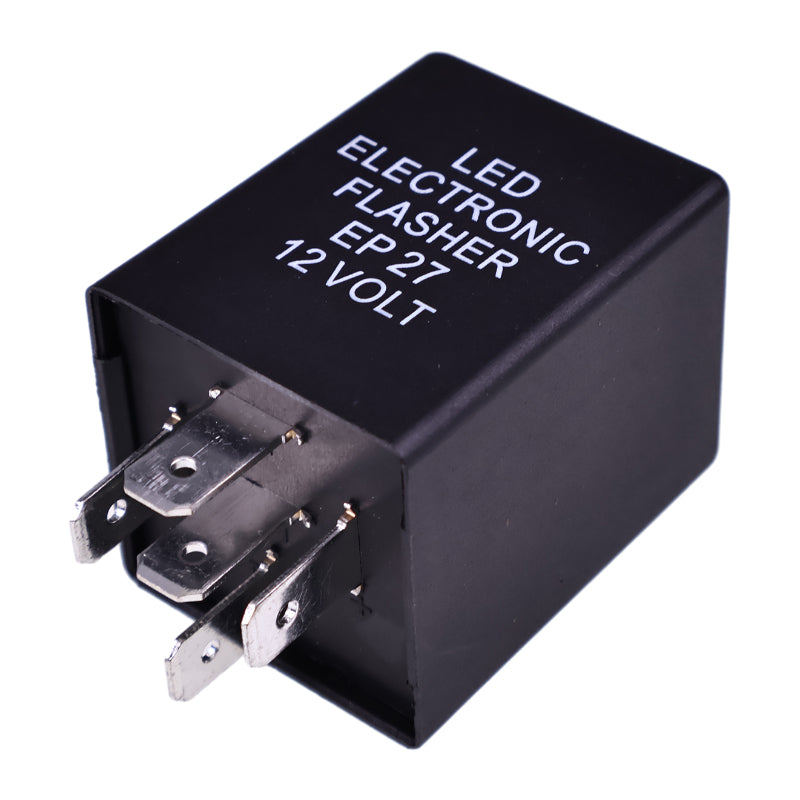 12V Flasher Unit Relay 83982898 for New Holland Loader C227 C175 L140 L150 LS140 LS150 LX465 LX485