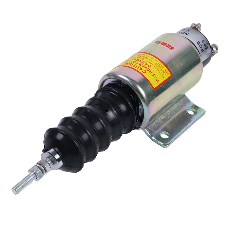 12V Fuel Shut Down Solenoid 7750000049 for Cummins 6CT8.3 Kohler M20S Engine Grove AMZ40 AMZ40B AMZ40BXT AMZ50 AMZ68XT