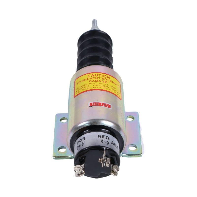 12V Fuel Shut Down Solenoid 7750000049 for Cummins 6CT8.3 Kohler M20S Engine Grove AMZ40 AMZ40B AMZ40BXT AMZ50 AMZ68XT