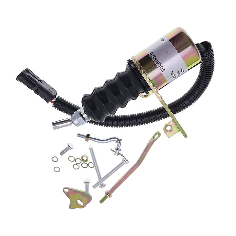12V Fuel Shutdown Kit 3740055 for Deutz Engine F3L912 JLG Boom Lift 80HX 86HX 40H+6 60H+6 80HX+6