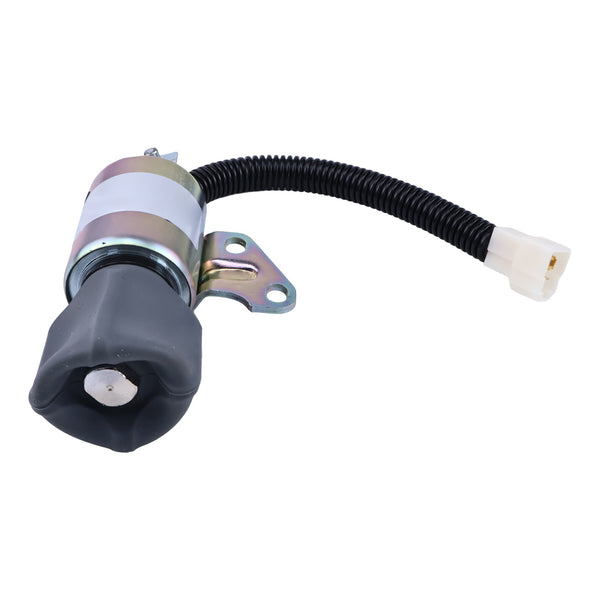12V Fuel Shutoff Solenoid 17520-60014 for Kubota Engine D722