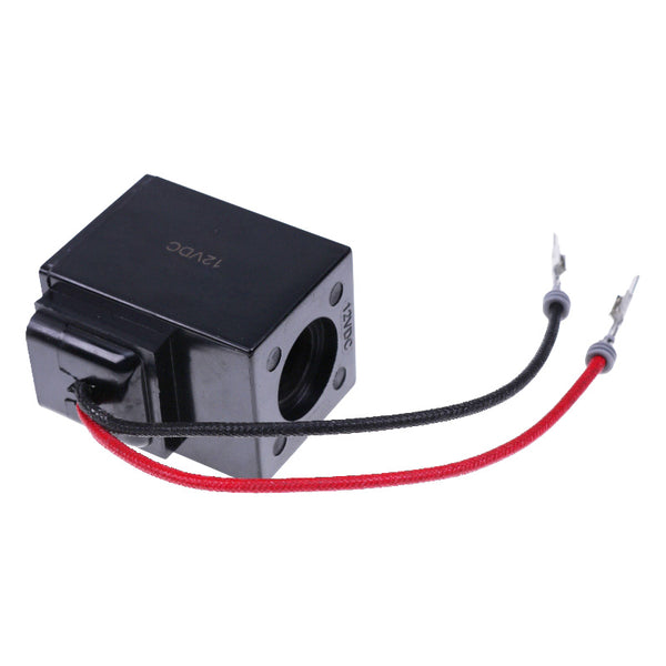 12V Solenoid Valve Coil CA0143272 for Komatsu Loader WB91R-2 WB91R-5 WB93R-2 WB93R-5 WB93S-5 WB140-2 WB140-2N WB142-5 WB146-5 WB150-2 WB150-2N WB156-5