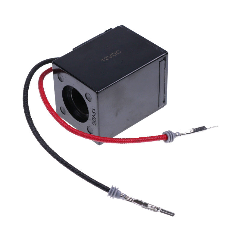 12V Solenoid Valve Coil CA0143272 for Komatsu Loader WB91R-2 WB91R-5 WB93R-2 WB93R-5 WB93S-5 WB140-2 WB140-2N WB142-5 WB146-5 WB150-2 WB150-2N WB156-5