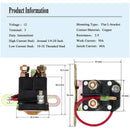 12V Starter Solenoid Relay Switch 3085521 for Polaris 250 300 400 500 600 700 ATP Big Boss Magnum Sportsman ATV UTV