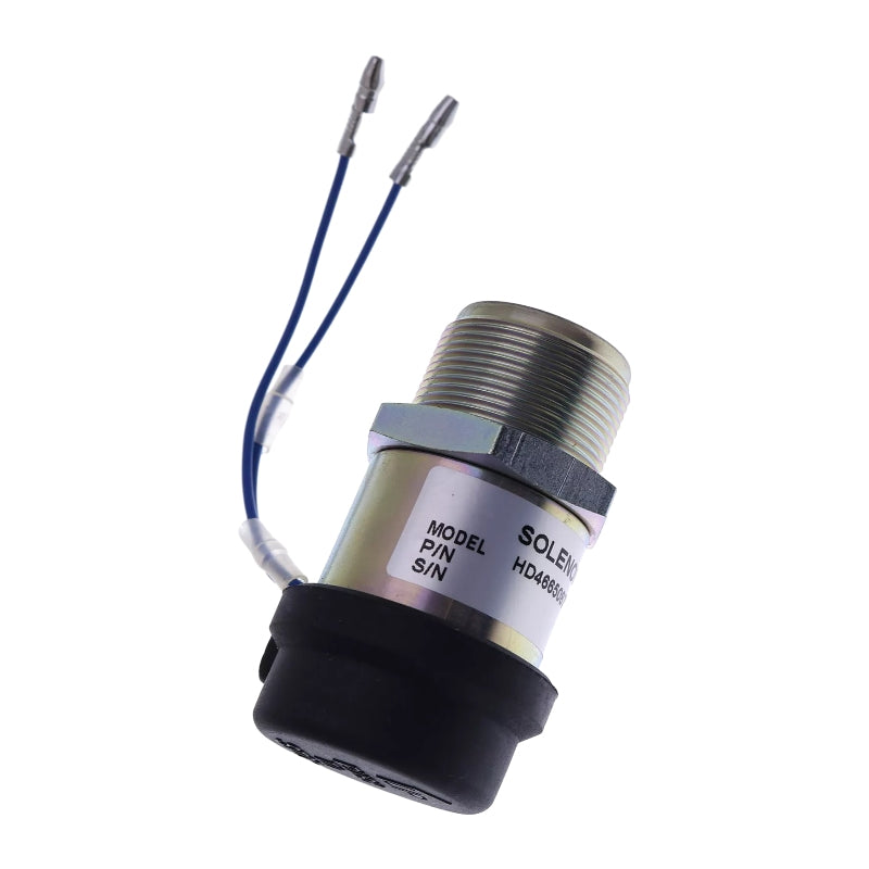 12V Stop Solenoid MM409-67001 MM432-30501 for Mitsubishi Engine S3L2-E2 S4L S4L2 L2E K4E K4F K3M K4M CASE 234 235 244 245 254 255 265 275 CX50 50