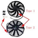 12" Medium Profile Puller Fan for Excavator Loader Dozer Truck Generator - Replaces Spal 30101504 VA10-AP50/C-25A