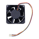 12V 1.0A 4Pin Aftermarket Delta AFB0812SHE Dual Ball High Air Volume Cooling Fan for Inverter Frequency Converter Industrial Control Cabinet