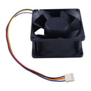 12V 1.0A 4Pin Aftermarket Delta AFB0812SHE Dual Ball High Air Volume Cooling Fan for Inverter Frequency Converter Industrial Control Cabinet