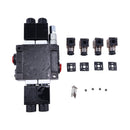 12V 2 Spool Double Acting 13 GPM 3600 PSI Hydraulic Directional Control Valve