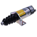 12V 2 Terminals Stop Solenoid 1500-2098 1502-12C6U1B2 for Woodward 1500 Series