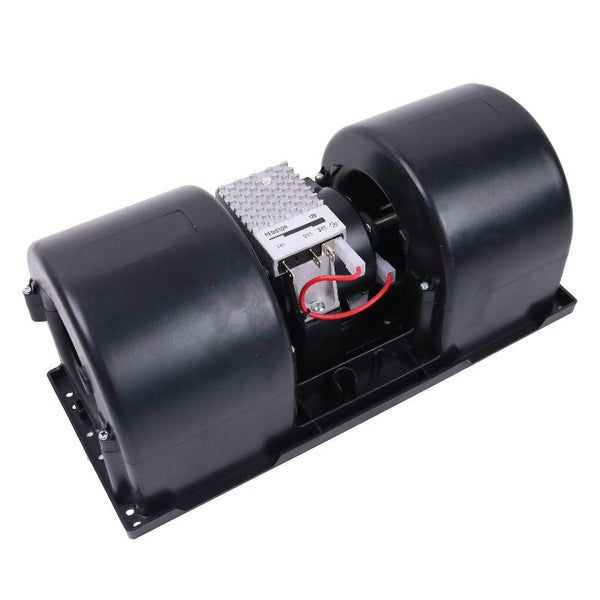 12V 3 Speed Dual Wheel Blower Motor 134684473 for CASE Tractor CS100 CS120 CS130 CS90 CVX130 CVX1135 CVX1155 CVX1195