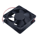 12V DC 2Pin Sleeve 120X120X38mm Brushless Cooling Case High Airflow Cooler Fan for RV Fridge Refrigerated Control Cabinet
