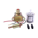 12V Fuel Pump 416-5886 with Filter 416-5884 for Caterpillar CAT Loader 226D 232D 236D 239D 242D 246D 249D 257D 259D 262D 272D 277D 279D 287D 289D 297D 299D