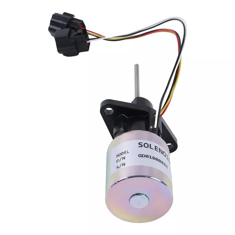 12V Stop Solenoid E5800-60011 for Kioti Engine 3A139LF-E160 3C100LF-E160 Tractor CK2510 UTV MEC2200 MEC2240 K9