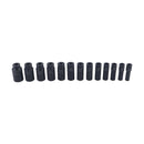 13 Pieces 1/2-Inch Drive Deep Impact Socket Set Heavy-Duty CR-MO Steel with Storage Case
