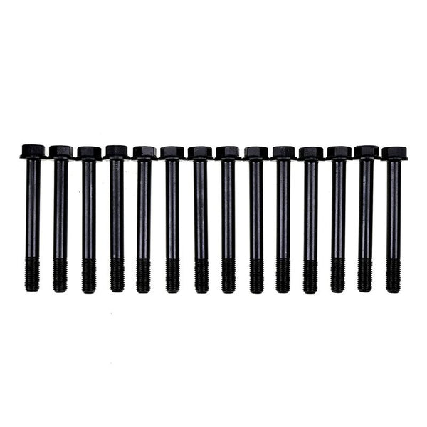 14Pcs Cylinder Head Bolt 31A01-21100 for Mitsubishi Engine S4L S4L2 TCM Forklift FD10C12 FD18T12 LG Tractor LT280D LT360D