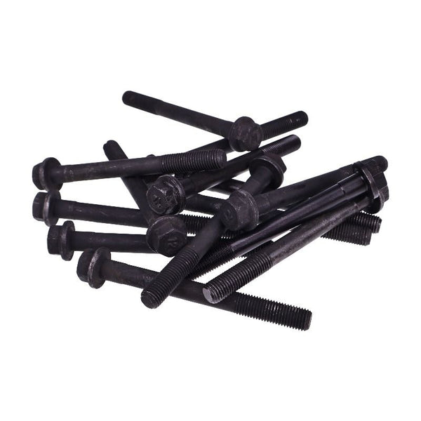 14 Pieces Cylinder Head Bolts M801186 for John Deere Engine 3011 3013 3016 Tractor 1070 2032R 2036R 3203 3120 3520 3720