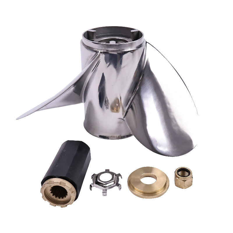 14 5/8 x 23 Pitch Right Tempest Plus Propeller Impeller 48-8M0151384 for Mercury Outboard 135-400HP Command Thrust 90-115HP