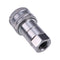 1/4" Body x 1/4" BSP Thread Male & Female Hydraulic Coupler Kit for Tractor Loader Excavator