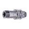 1/4" Body x 1/4" BSP Thread Male & Female Hydraulic Coupler Kit for Tractor Loader Excavator