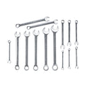 14 Pieces SAE Combination Wrench Set (3/8" to 1-1/4") with Roll-Up Storage Pouch