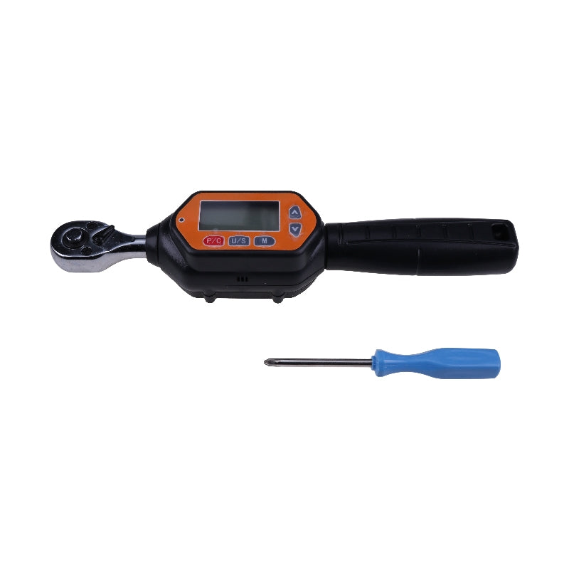 1/4 inches Mini Digital Reversible Torque Wrench AWM-30 With LED Buzzer And LCD Screen 0.66-22.12 ft-lbs(0.9-30 Nm)