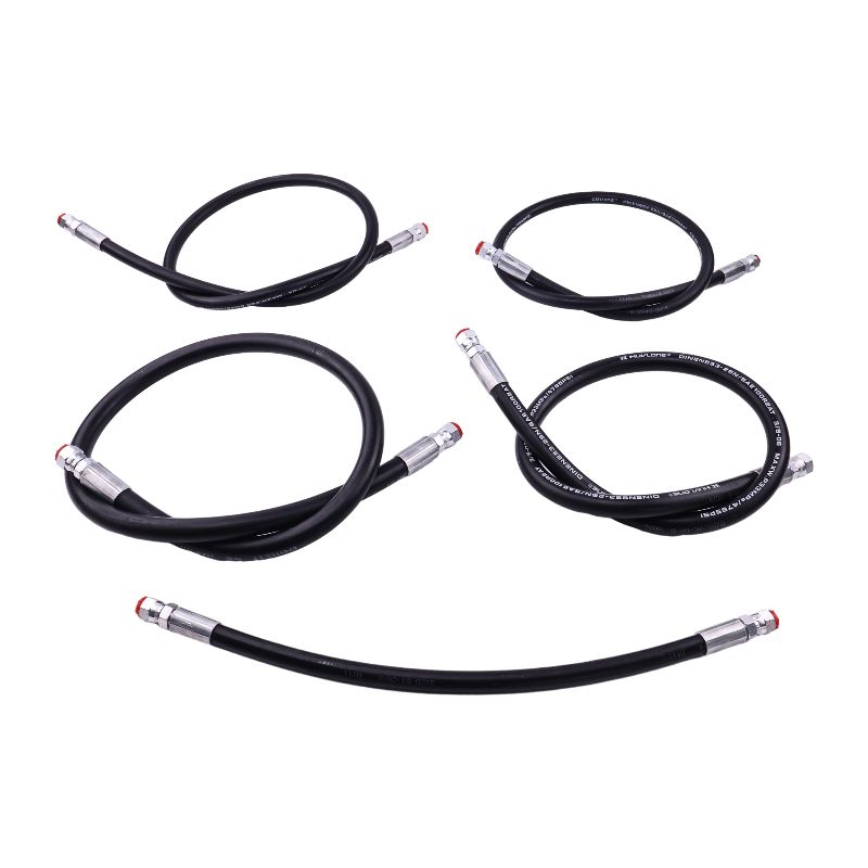 Port Size 1/4 In 16"36"38"42"Hydraulic Hose Kit for Fisher Snowplow Xv2 Xtreme-V