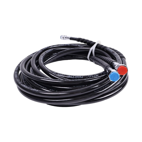 16FT Hydraulic Hose Kit HO-5116 for SeaStar Outboard Steering Boat Teleflex Marine