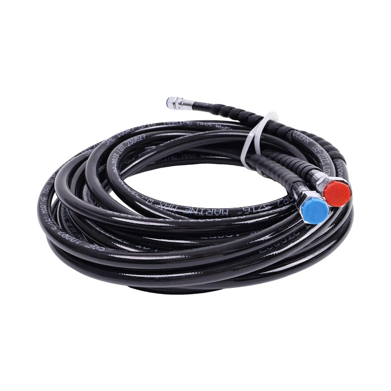 16FT Hydraulic Hose Kit HO-5116 for SeaStar Outboard Steering Boat Teleflex Marine