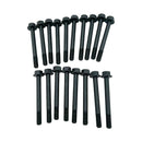 18Pcs Cylinder Head Bolt 129900-01200 for Yanmar Engine 4GP98 4TNE92 4TNE94 4TNE94L 4TNE98 4TNV94L 4TNV94 4TNV98 4TNV98C 4TNV98CT 4TNV98T