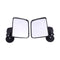 1 Pair Rubber Coated Magnetic Side Mirror 03RVM0001BBK for Kubota John Deere Forklift Tractor