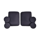 1 Pair Rubber Coated Magnetic Side Mirror 03RVM0001BBK for Kubota John Deere Forklift Tractor