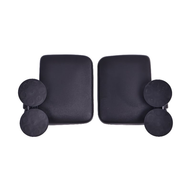 1 Pair Rubber Coated Magnetic Side Mirror 03RVM0001BBK for Kubota John Deere Forklift Tractor