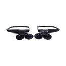 1 Pair Rubber Coated Magnetic Side Mirror 03RVM0001BBK for Kubota John Deere Forklift Tractor