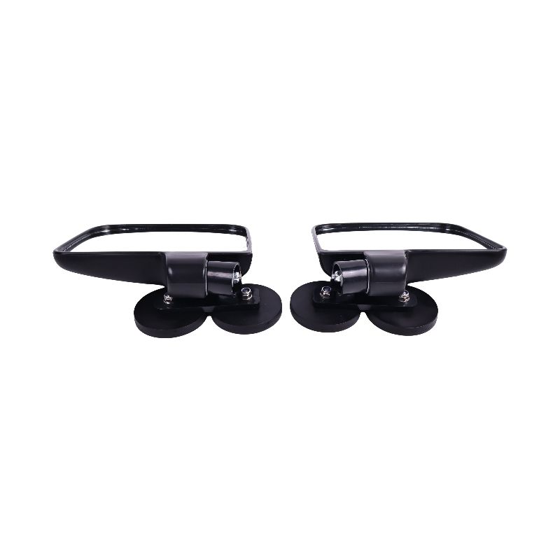 1 Pair Rubber Coated Magnetic Side Mirror 03RVM0001BBK for Kubota John Deere Forklift Tractor