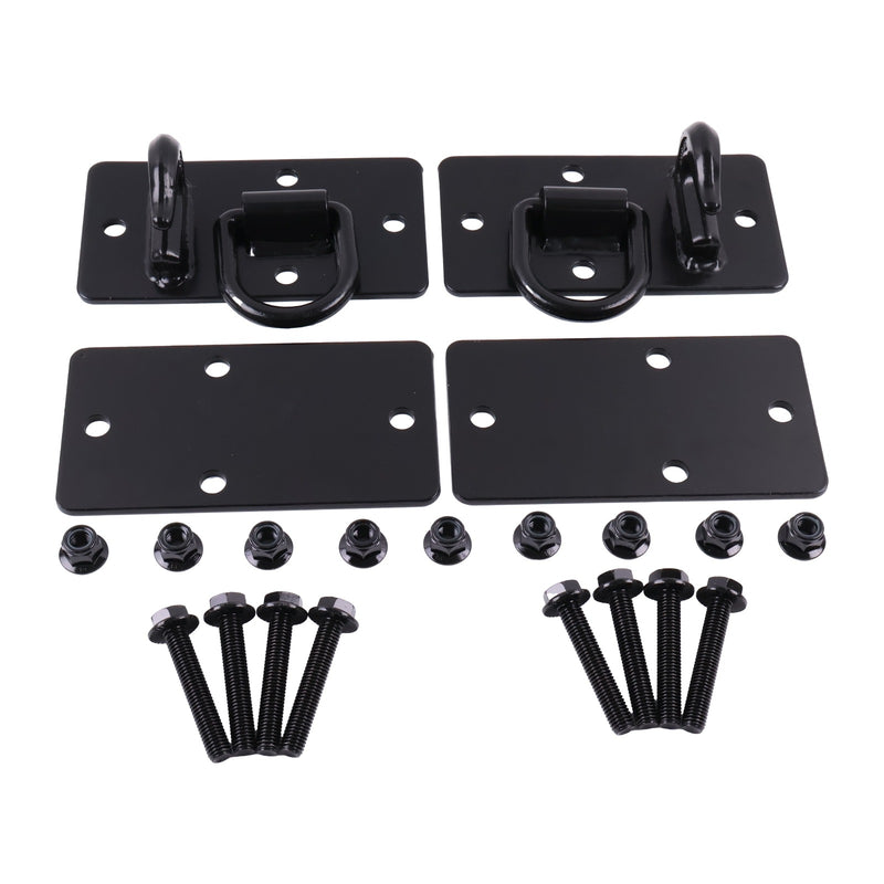1 Set Heavy-Duty 1/2" D-Ring Shackle – 12000lbs Load Capacity Carbon Steel Construction