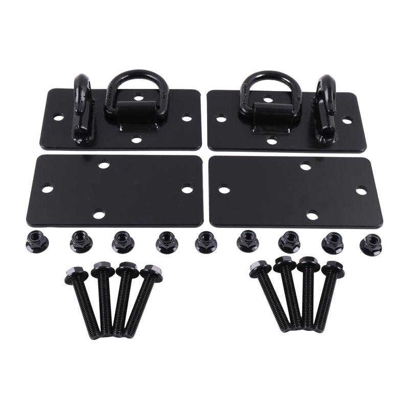 1 Set Heavy-Duty 1/2" D-Ring Shackle – 12000lbs Load Capacity Carbon Steel Construction