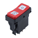 Park Brake Toggle Rocker Switch AT317592 for John Deere Engine 4045 6068 Loader 435 210G 210LJ 310P 310LEP 315SJ 325J 410J 710J