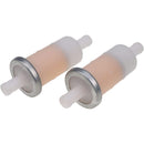 2 Pcs Fuel Filter 49019-1055 49019-0032 for Kawasaki Engine FD501D FD501V FD590V FD611V Utility Vehicle Mule 610 600 2510 3010