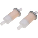 2 Pcs Fuel Filter 49019-1055 49019-0032 for Kawasaki Engine FD501D FD501V FD590V FD611V Utility Vehicle Mule 610 600 2510 3010