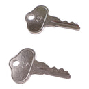2 Pcs Ignition Keys 089070 for Gehl Forklift 552 553 663 883 1083