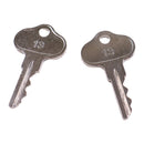 2 Pcs Ignition Keys 089070 for Gehl Forklift 552 553 663 883 1083
