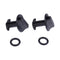 2 Pcs Lock Air Filter Cover 92210-1730 92210-7038 for Kawasaki Engine FS481V FS541V FS600V FS730V FS691V