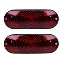 2 Pieces 12V 27W Red Light Assembly 87627854 for CASE Combine 5088 6130 6140 7120 8120 8230 New Holland Loader C227 C232 L213 L223