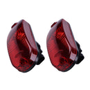 2 Pieces 12V 27W Red Light Assembly 87627854 for CASE Combine 5088 6130 6140 7120 8120 8230 New Holland Loader C227 C232 L213 L223