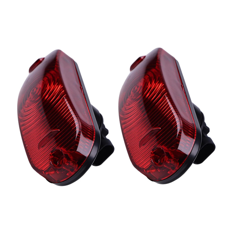 2 Pieces 12V 27W Red Light Assembly 87627854 for CASE Combine 5088 6130 6140 7120 8120 8230 New Holland Loader C227 C232 L213 L223