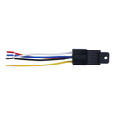 2 Pieces 12V 40A 5 Pins Trim Tilt Motor Relay With Connector 854357-1 876040-7 1504952-1 1324492-6 for Volvo Penta Engine AQ115B AQD21A BB115B AD30A TMD31D AD31 KAD42B TMD41B