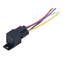 2 Pieces 12V 40A 5 Pins Trim Tilt Motor Relay With Connector 854357-1 876040-7 1504952-1 1324492-6 for Volvo Penta Engine AQ115B AQD21A BB115B AD30A TMD31D AD31 KAD42B TMD41B