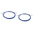 2 Pieces 24FT Shift Throttle Control Cables 220416624 for Yamaha Outboard
