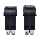 2 Pieces 5 Pins On-On Rocker Start Stop Switch 308-1038 for Onan Cummins RV Generator